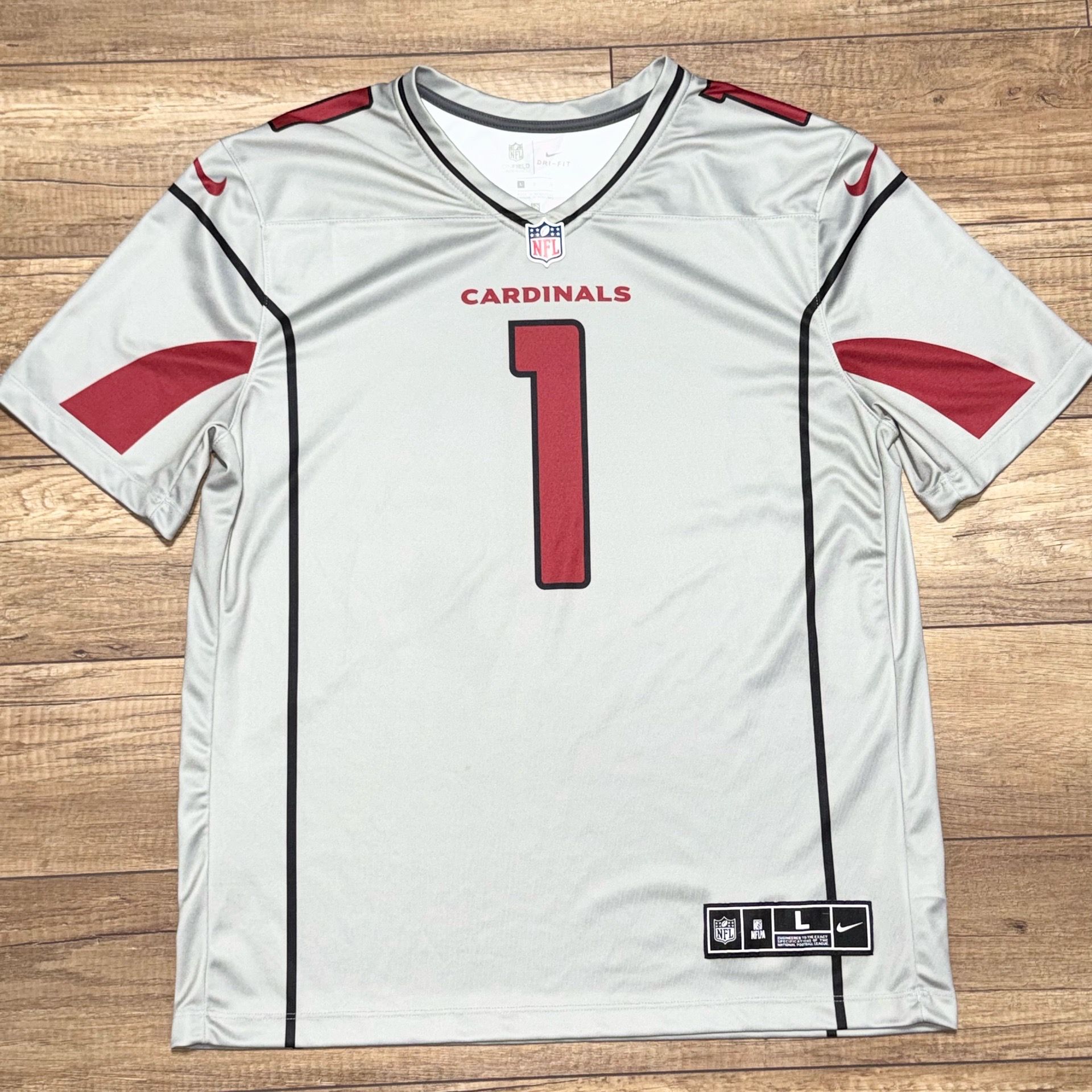 Arizona Cardinals NFL Nike Gray Color Rush Edition Kyler Murray Jersey Mens L
