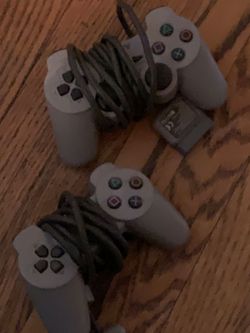 Sony PlayStation 1 Controllers Lot of 2
