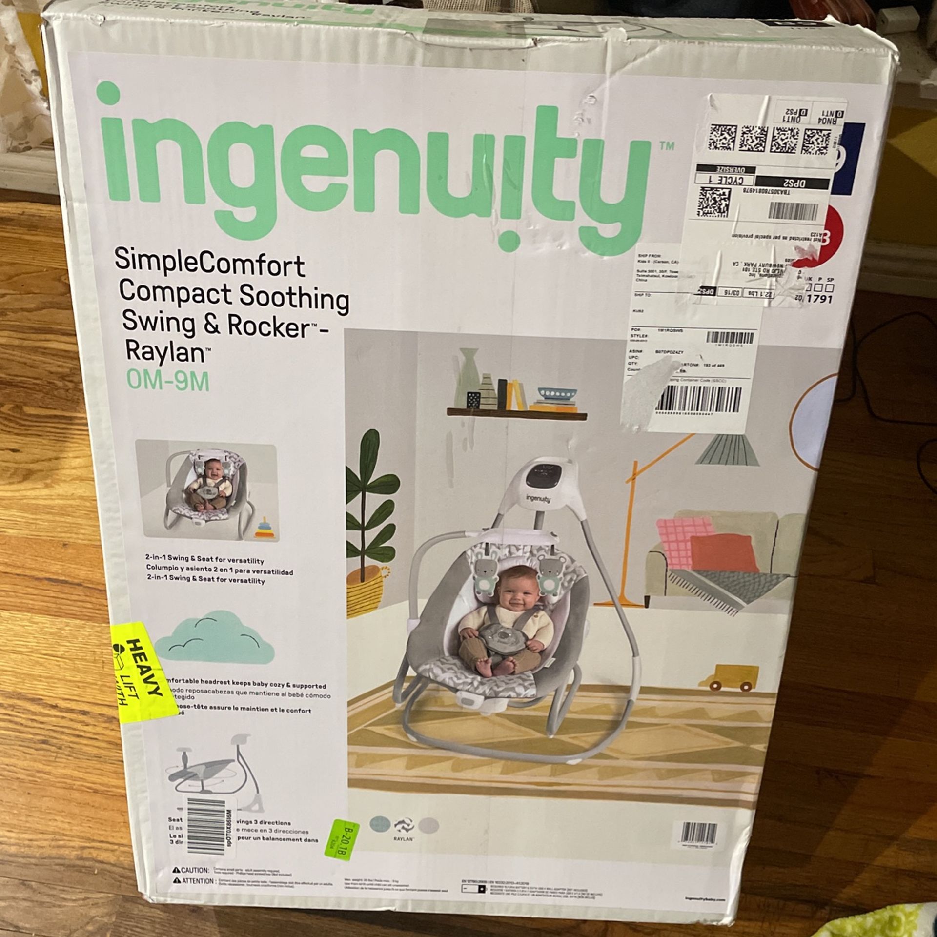 Ingenuity Swing Ad Rocker