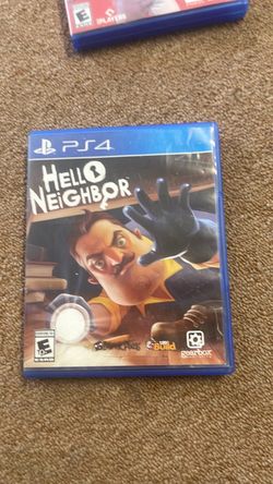 Hello neighbor game for PlayStation4