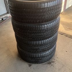 225-50-17 Used Michelin Set