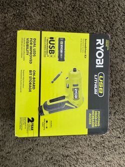 Ryobi USB Lithium Screwdriver Kit FVD50K