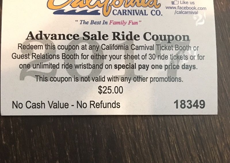 Fair tickets