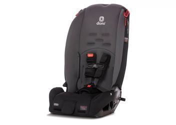 Diono Radian 3R, 3-in-1 Convertible Car Seat, Rear Facing & Forward Facing, 10 Years 1 Car Seat, Slim Fit 3 Across, Gray Slate