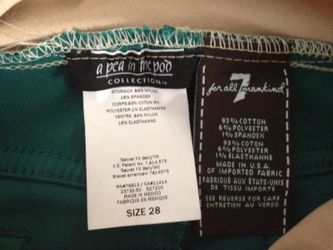 Authentic maternity 7 for all mankind jeans