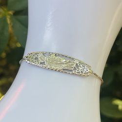 Pulsera  San Judas Tadeo Plata 925 Garantizada/saint Jude  Bracelet Silver