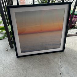 Art Work  25” X 25” Pottery Barn