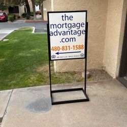 20x30 Sign Frame Prefect Small Business Indoor or Out Door Use 