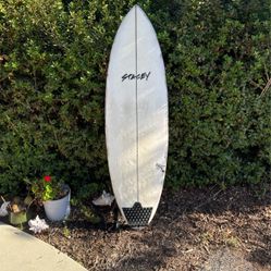 5’8 Round Pin Twin Surfboard 