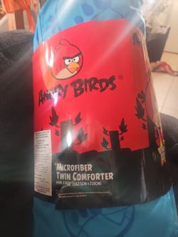 Angry Birds conforter red and blue