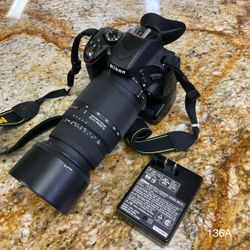 Nikon D5100 Digital Camera with Accessories
