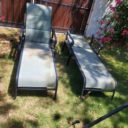Two Pool Lounge Chairs-Free