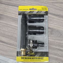 car washing water gun set