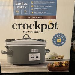 Cook & Carry 6-qt Crock Pot