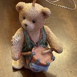 Enesco Cherished Teddies Annual Ornament Drummer Boy 2 1/2" - I'Ll 