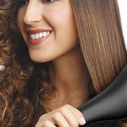 Hair Straightener Brush, Ceramic Ionic Straightening Iron Comb Anti-Scald, Best