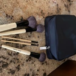 Bobbi Brown Makeup Organizer and Brushes 