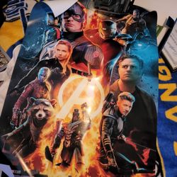 Marvel Avengers End Game Movie Poster