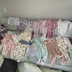 Big Bundle Bag Of Baby Girl Clothes 