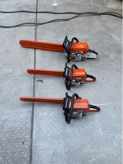 3 Stihl chainsaws