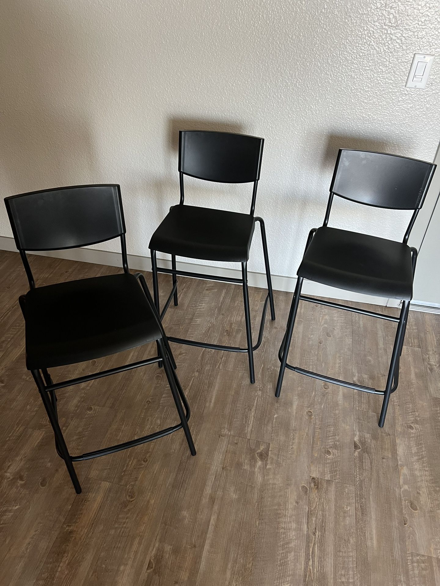 3 IKEA Barstools 