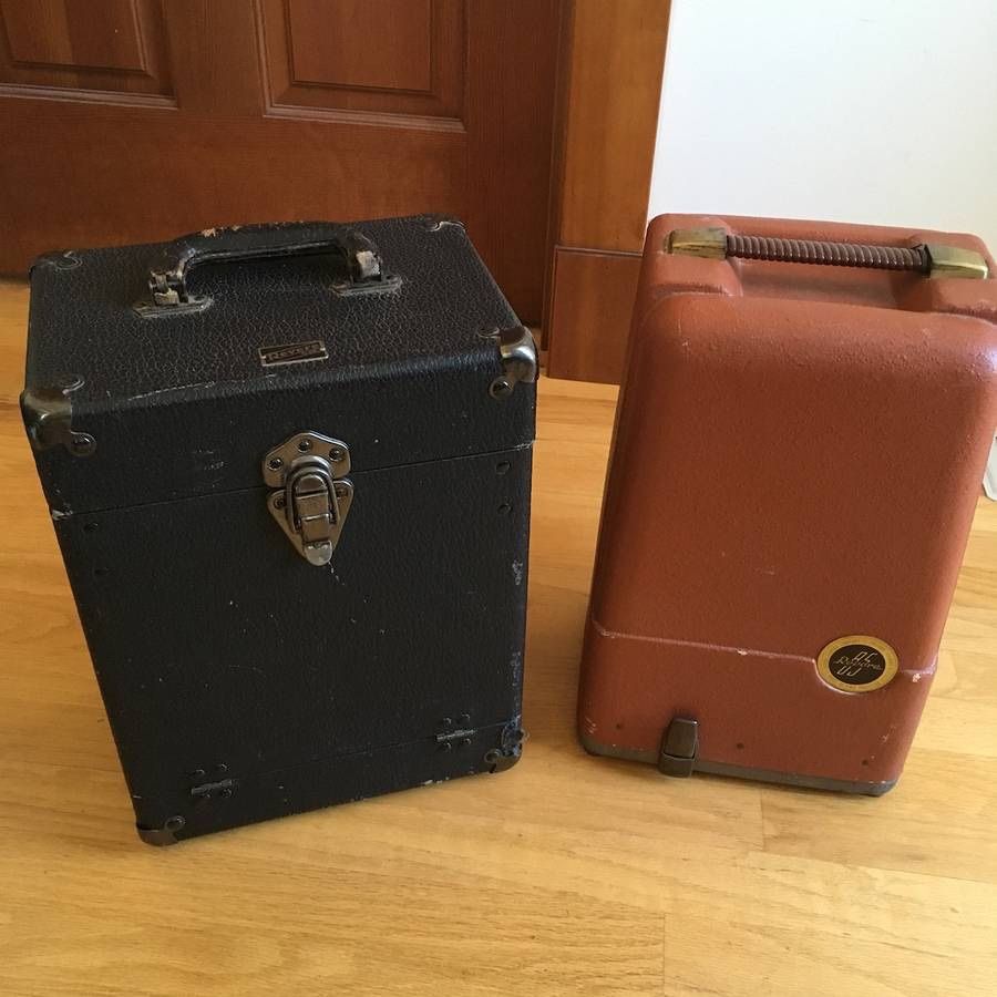 Lot of 2 Vintage Revere 85 8mm Movie Projectors