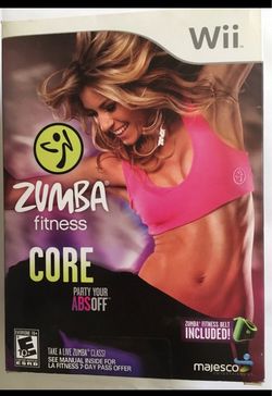 Zumba Fitness Core Nintendo Wii Game