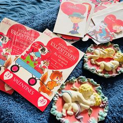 Vintage Valentine Decorations Vintage Cards