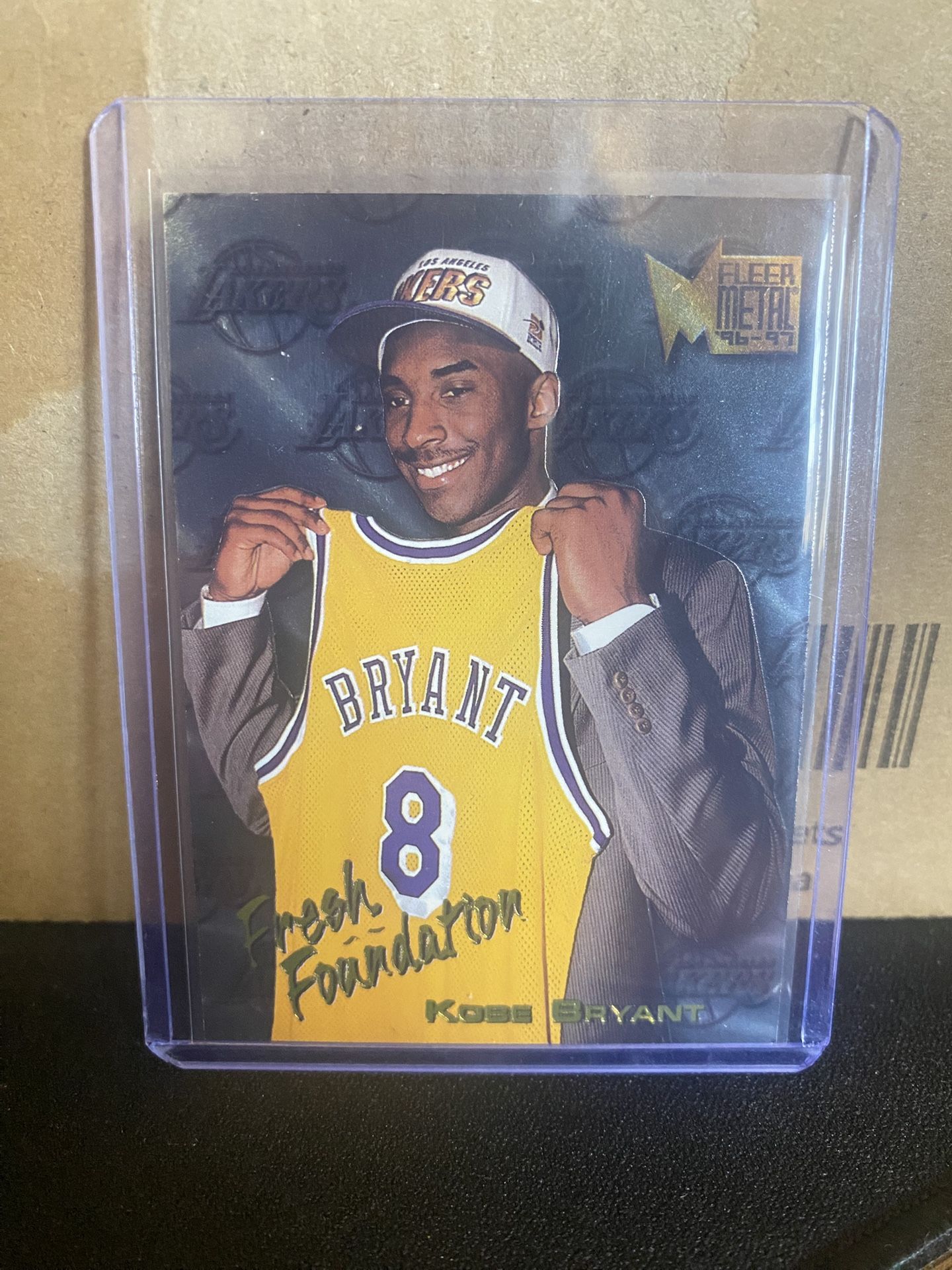 Kobe Bryant Fresh Foundation Fleer Metal Rc