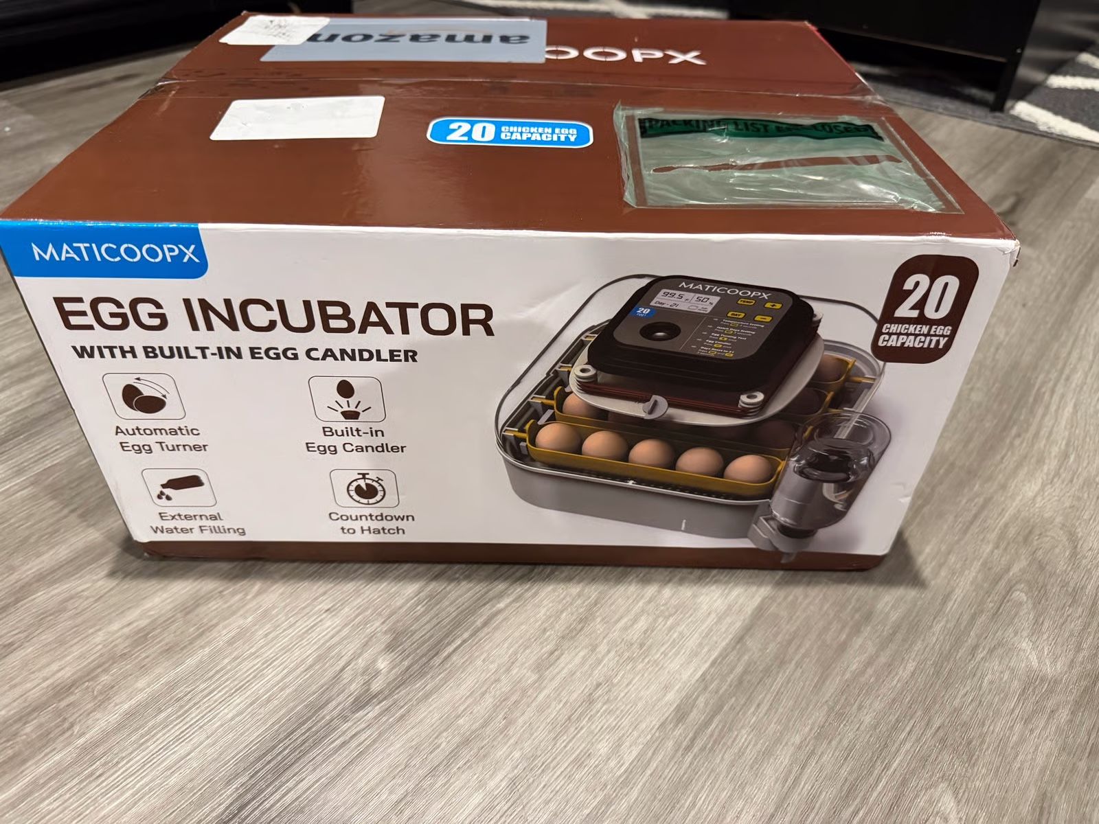 Maticoopx Incubator