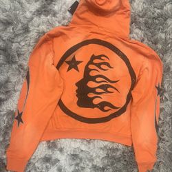 Fire Orange Hellstar Hoodie