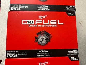 Milwaukee m18 fuel 6-1/2” circular saw tool only