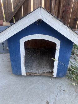 Blue Dog house