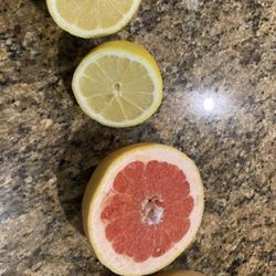 Fresh Organic Citrus, Lisbon Lemons and Ruby Red Grapefruit. Picked Fresh!