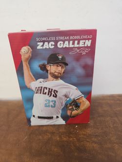 Zac gallen scoreless streak Bobblehead In Chandler