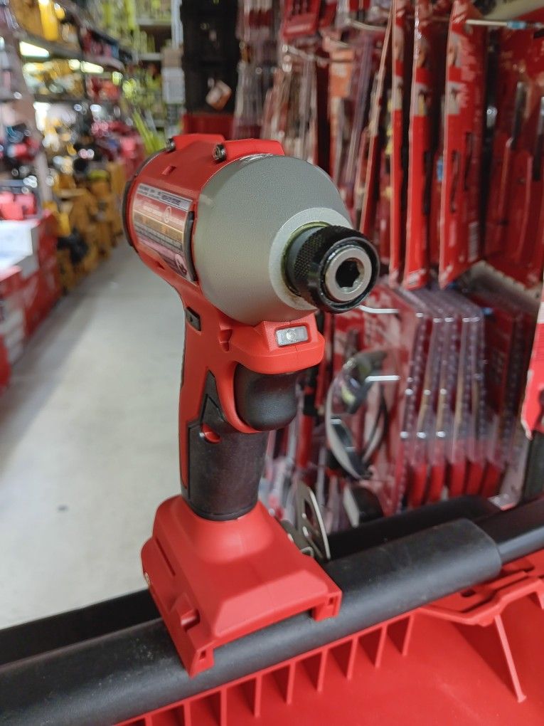 Milwaukee M18 Brushless 1/4" (6mm) Compact Brushless Hex Impact Driver. Tool-Only