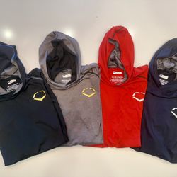EvoShield Lightweight SwagTech Training Hoodies (4 - Black, Charcoal Gray, Red, Navy), Adult Small