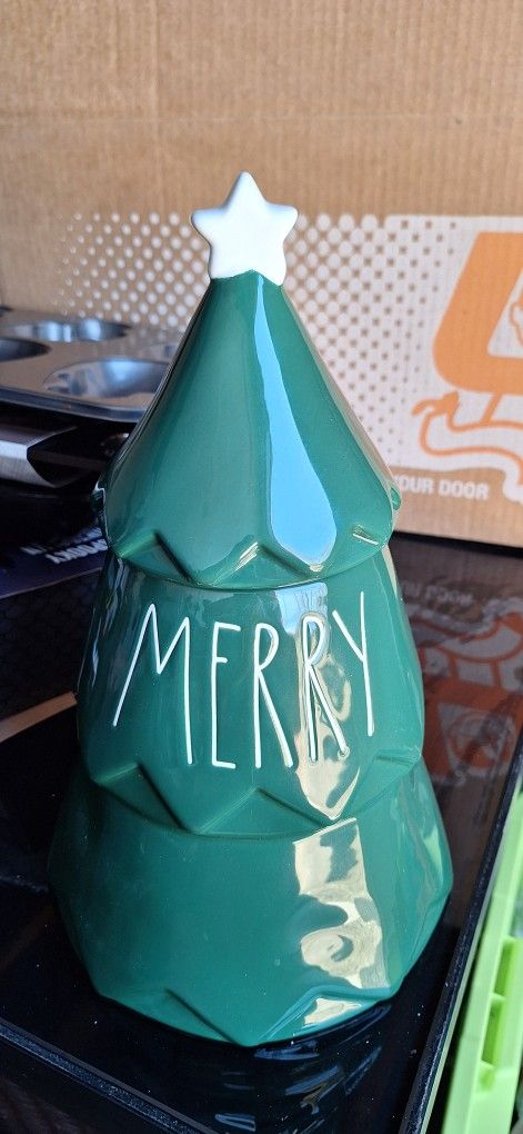 Rea Dunn Tree Canister