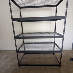 5-Shelf Metal Shelving Unit