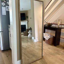 Large Gold Mirror