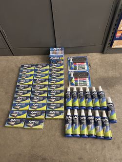 NEW Expo Whiteboard Supplies Bulk Lot – Erasers, Cleaner & Markers