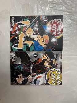 Demon Slayer manga volumes 1-2
