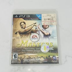 PlayStation 3 - EA Sports MASTERS HISTORIC EDITION PLAY AUGUSTA NATIONAL IN 1934