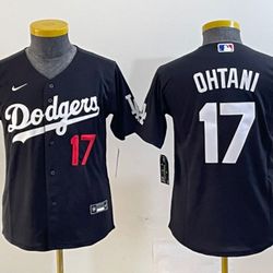 WOMEN'S and KID'S LOS ANGELES DODGERS OHTANI BASEBALL JERSEY 