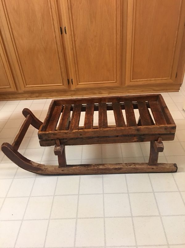 Antique Sled Coffee Table Furniture In Stevenson Ranch Ca Offerup