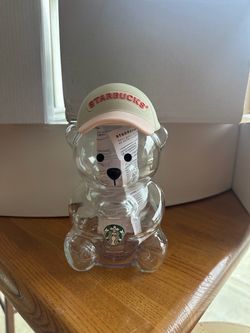 Starbucks glass bear
