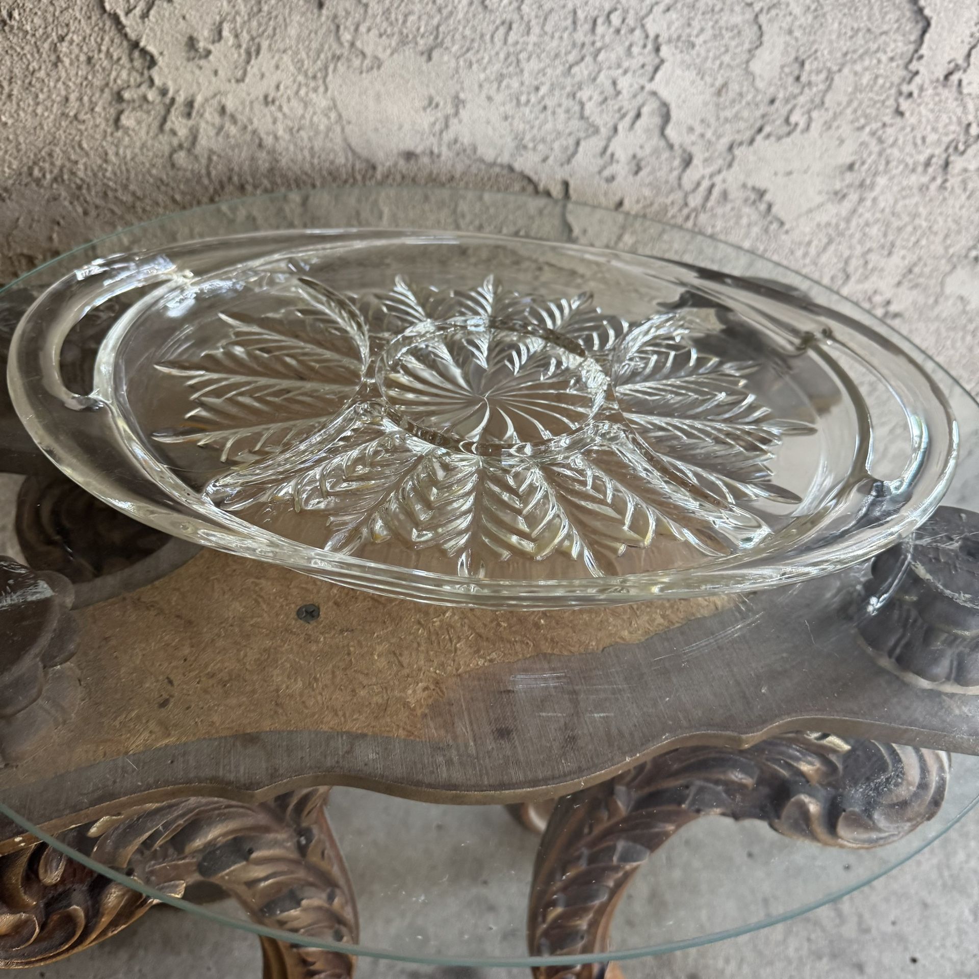 Vintage Dividing 5 Sections Dish Plate Around 1950’s