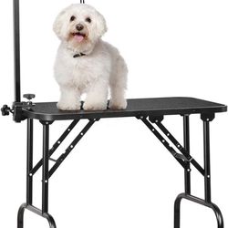 Foldable pet Dog Grooming Table