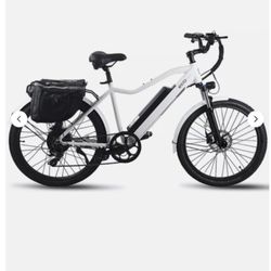 Ecomotion City "M" 1000W Peak Electric Bike White - New in Box - $2199 MSRP!!