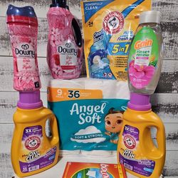 🧺 Laundry & Home Essentials Bundle
Includes:
Downy Scent Booster (Limited Edition)
Downy Fabric Softener (Date in Kyoto)
Arm & Hammer Clean Burst 5-i
